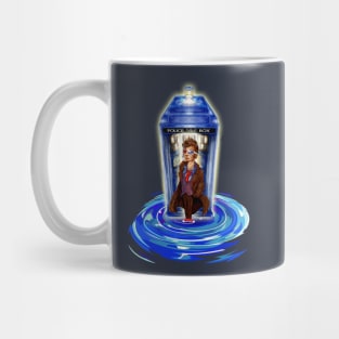 10th Doctor With cool 3D eyeglass Mug